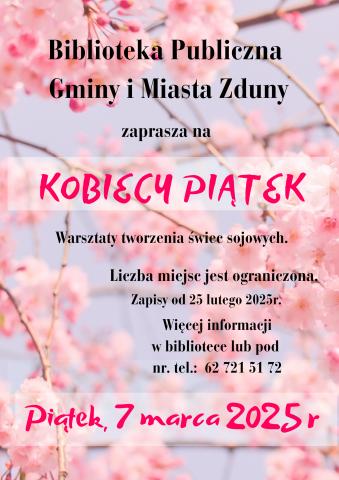 Kobiecy Piątek w Bibliotece! 